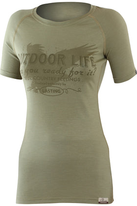 LIFE Women's merino 160 short sleeve - LASTING INC.