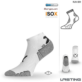 RUN running mini socks white