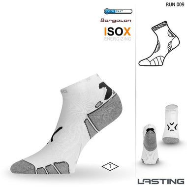 RUN running mini socks white