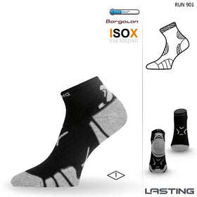 RUN running mini socks black