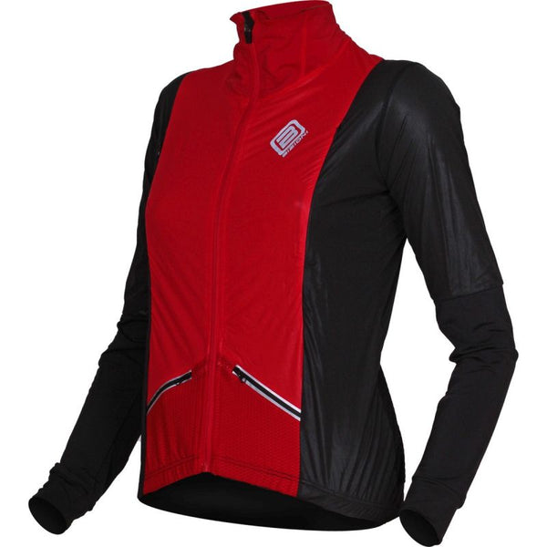 WJ32 Womens Cycling jacket black-red