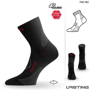TNW hiking merino light crew socks