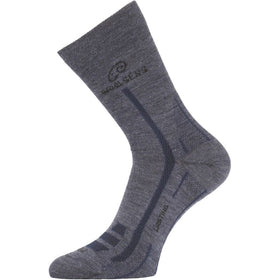 WLS hiking merino light crew socks blue