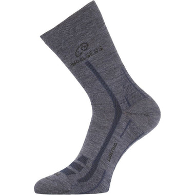 WLS hiking merino light crew socks blue